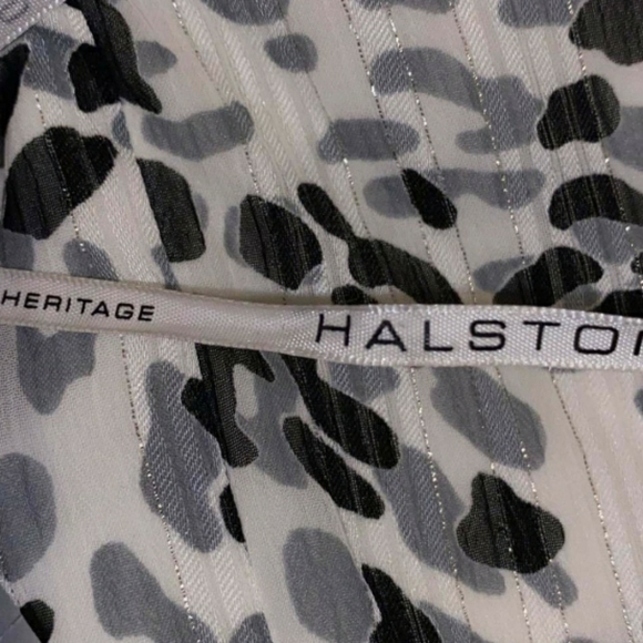 Halston Heritage One Shoulder Draped Dress - Picture 15 of 15